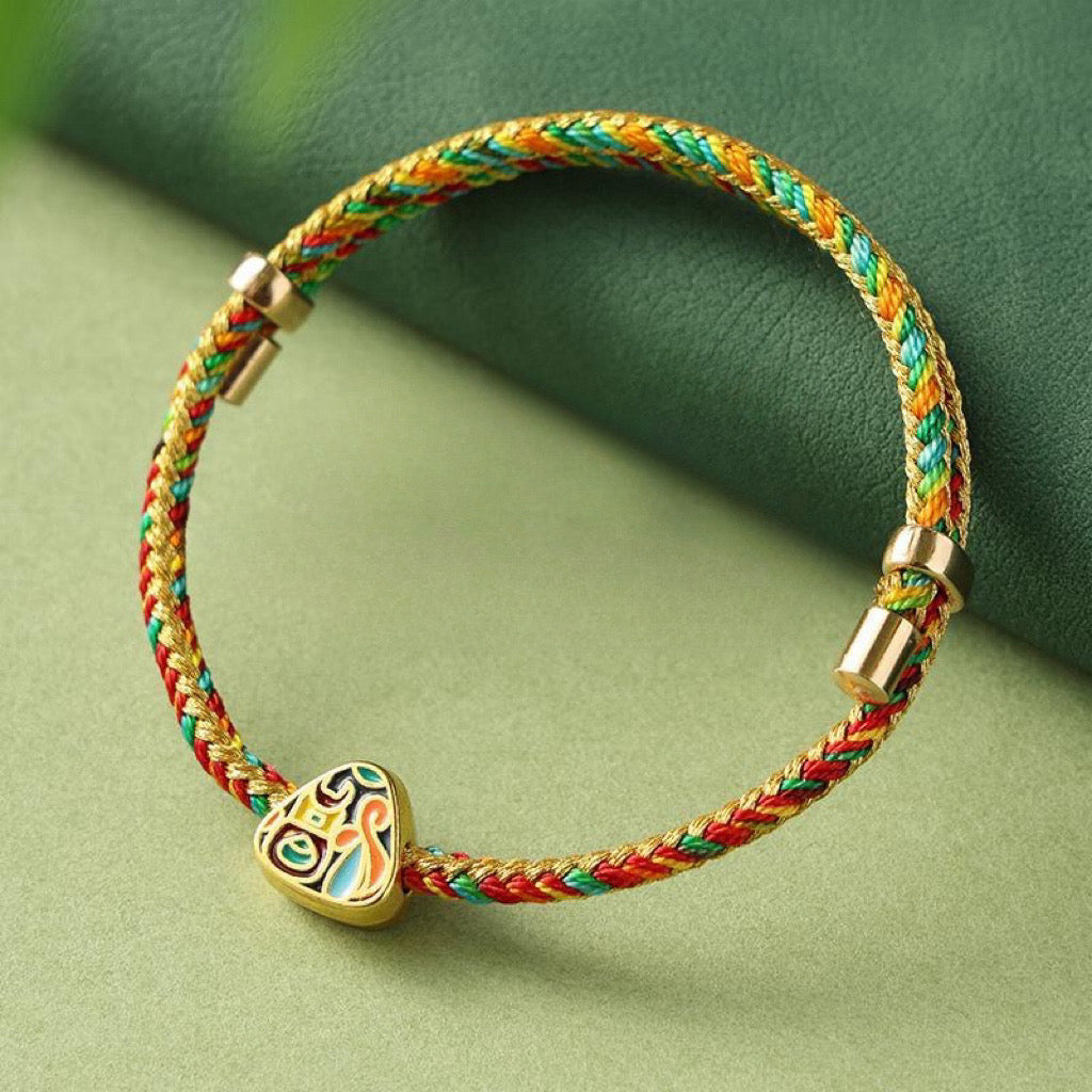 Handmade Dragon Boat Festival Luck Colorful Rope Child Adult Bracelet