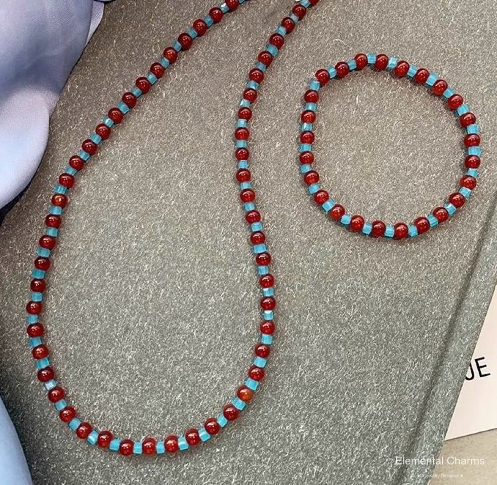 Spiritual Gemstone Beads Necklace